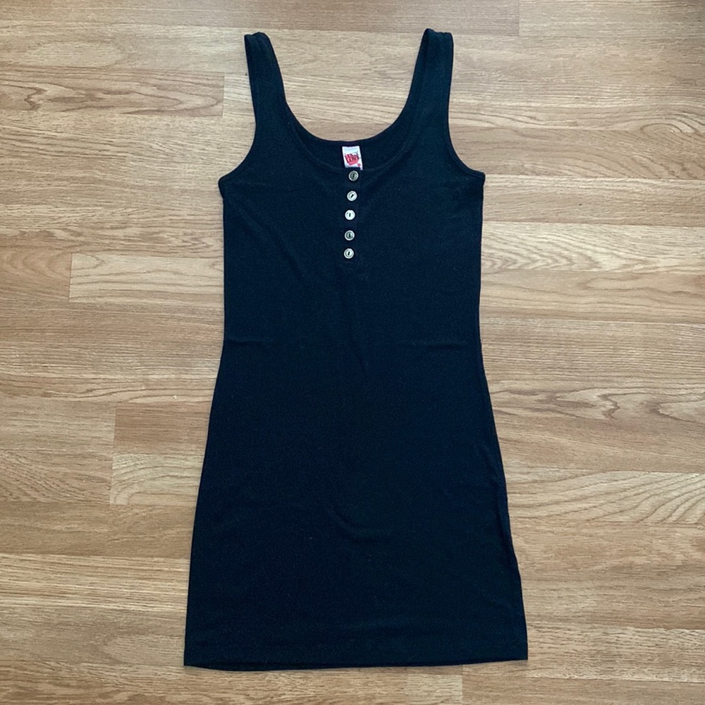 Black tank dress